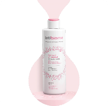 logo intibiome agecare dryness relief intimate wash